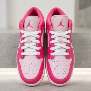 Air Jordan Low Top Sneakers in Pink & Light Pink